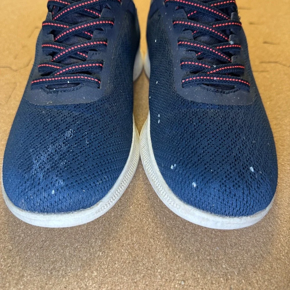 Skechers GOstep Navy Pink Mesh Walking Shoes Sneakers 14500 Womens‎ Size 6 Comfy